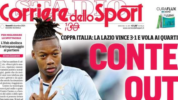 "Cinque giorni da Inter": l'apertura del Corriere dello Sport sui nerazzurri