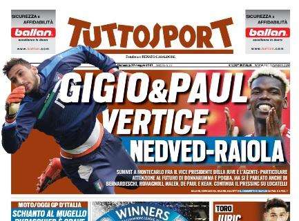 L'apertura di Tuttosport: "Marotta cerca 120 milioni. Anche Lautaro in uscita"