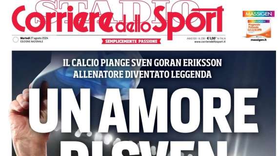 "Palacios-Martinez è l’Inter che verrà": l'apertura del Corriere dello Sport