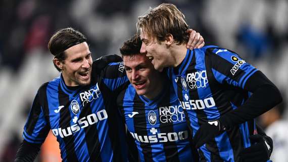 La Juventus resta a -14 dalla Champions, l'Atalanta a -2 dall'Inter: la classifica