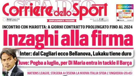 Rassegna stampa - Le prime pagine di martedì 7 giugno