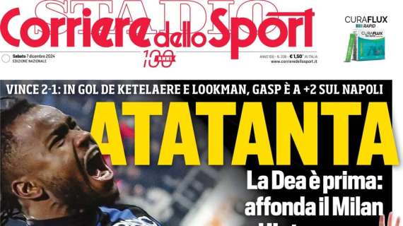 L'Inter fa tutto da sola. E Lautaro fallisce tre occasioni. La prima pagina del CorSport 