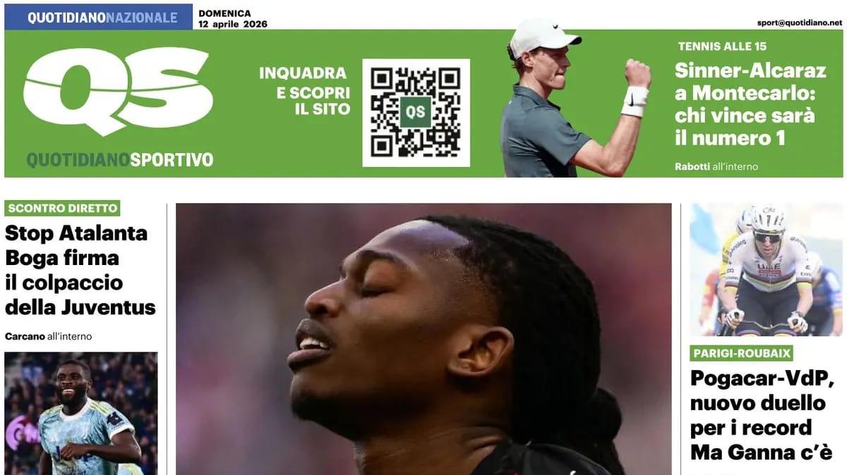 "Como-Inter vale doppio. Lautaro out, ecco Esposito": la prima pagina del QS