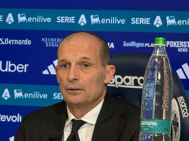 Allegri: "Penso al +8 dalla quinta, non all'Inter hanno numeri impressionanti"