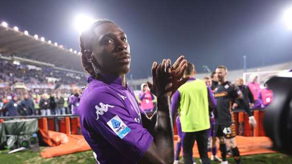 Fiorentina, Kean: "Ho lavorato sodo, basta crederci. Qui sto bene"