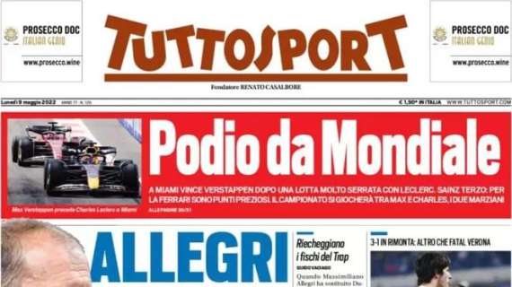 L'apertura di Tuttosport: "Zhang, modello Agnelli"