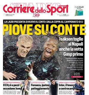 "Ribaltone Scudetto, piove su Conte": le prime pagine dei quotidiani sportivi del 9 dicembre