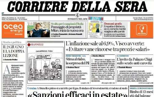 Corriere della Sera: "Inter-Lukaku, accordo. Il belga disposto a tagliarsi l'ingaggio"