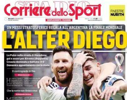 Il Corriere dello Sport titola: "L'alter Diego. Pogba non riesce a guarire"