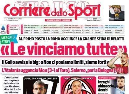 Rassegna stampa - Le prime pagine di venerdì 2 settembre