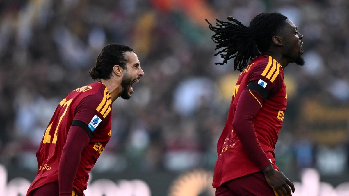 Manu Konè ne fa 2: Inter sotto per 2-0 all'Olimpico contro la Roma nei primi 45'