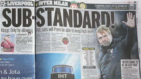 L'INTERISTA - Liverpool-Inter, ecco come la stampa inglese presenta il match di Anfield