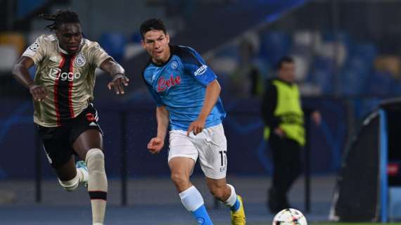 Napoli, Lozano: "Ottima Champions, ma ora pensiamo a blindare il primato in campionato"