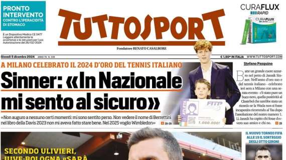 "Brividi mondiali, all'Inter una big sudamericana". Tuttosport sul sorteggio del Mondiale club