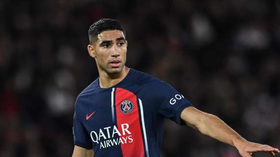 Inter sotto dopo 12', il grande ex Hakimi porta in vantaggio il PSG