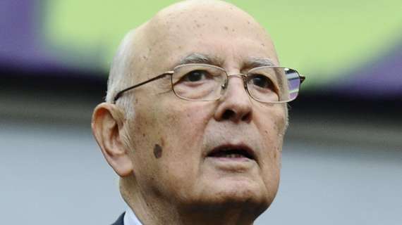 Addio all'ex Presidente della Repubblica Napolitano: un minuto di raccoglimento su tutti i campi