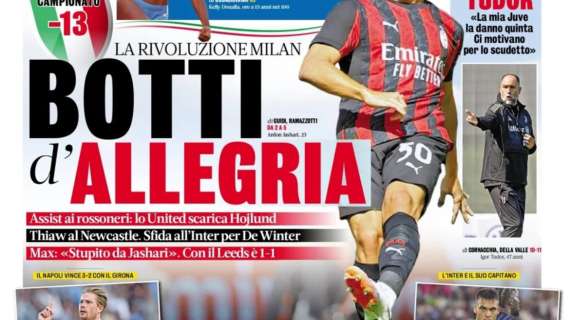 "Lookman pensa solo all'Inter": le prime pagine dei quotidiani sportivi del 10 agosto
