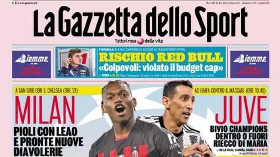 L'apertura della Gazzetta: "Inzaghi, muro contro il Barcellona"