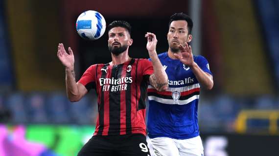Serie A, il Milan inizia con una vittoria: contro la Sampdoria finisce 1-0