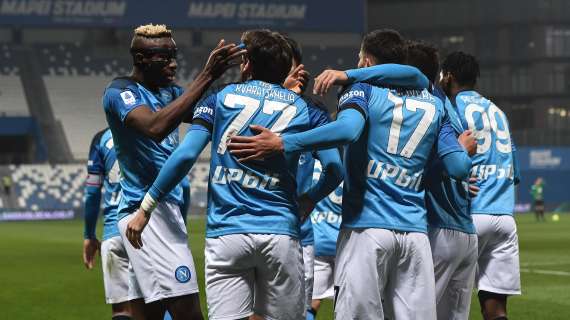 Il Napoli ha cannibalizzato il campionato. Momentaneo +18 sull'Inter: la classifica aggiornata