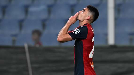 Genoa, Vasquez: "Unici a fermare l'Inter, questo ci dà fiducia. Ma pensiamo al presente"