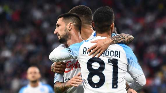 Serie A, la classifica aggiornata, Napoli in vetta in solitaria