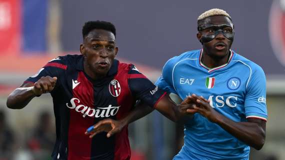 Bologna, Lucumi out minimo 5 settimane: forfait certo contro l'Inter
