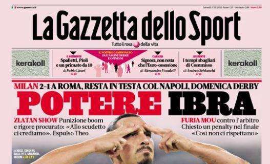 La prima pagina de La Gazzetta dello Sport: "Tucu Tucu, ballo Inter"