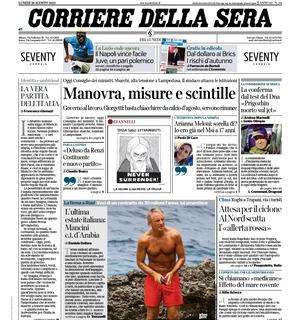 Il Corriere della Sera: "Inzaghi ora sfrutta il feeling fra Lautaro e Thuram. E aspetta Sanchez"