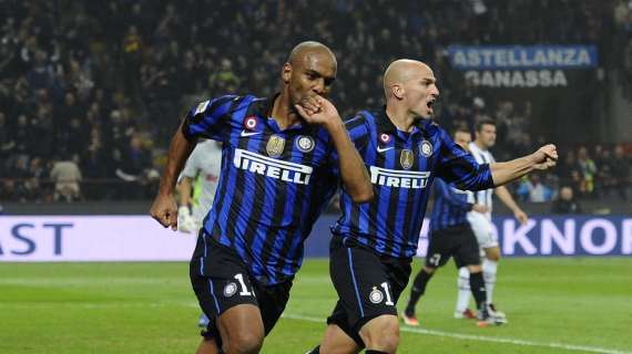 VIDEO - Maicon spegne 41 candeline: l'Inter lo celebra con alcuni gol super