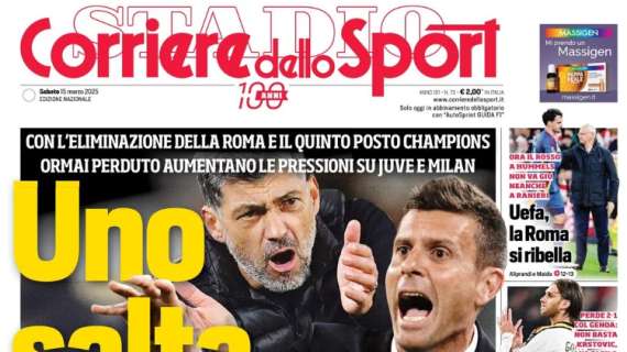 Lautaro e pensieri d'oro, tra Treble e Pallone d'Oro: Il Corriere dello Sport in prima pagina