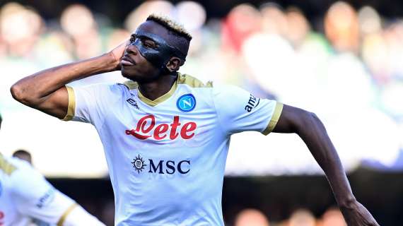 Serie A, Osimhen lancia il Napoli: piegata l'Udinese in rimonta