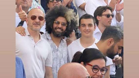 FOTO - Calcio storico fiorentino, sugli spalti avvistato anche Piero Ausilio