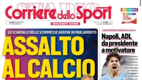 Il Corriere dello Sport sull'Inter: "Bomber Pavard a mille, pronti altri gol per l'Inter"