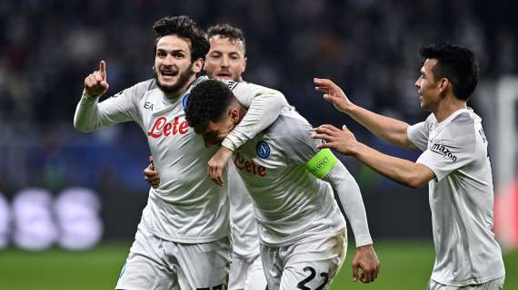 Champions League, super Napoli in Germania. Ribaltone del Real Madrid