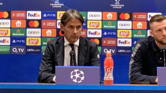 Inzaghi: "Plzen forte fisicamente, ha costruito la qualificazione in casa"