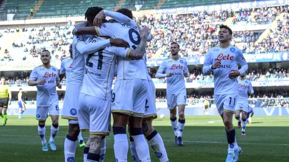 Serie A, Osimhen trascina il Napoli: 1-2 in casa del Verona