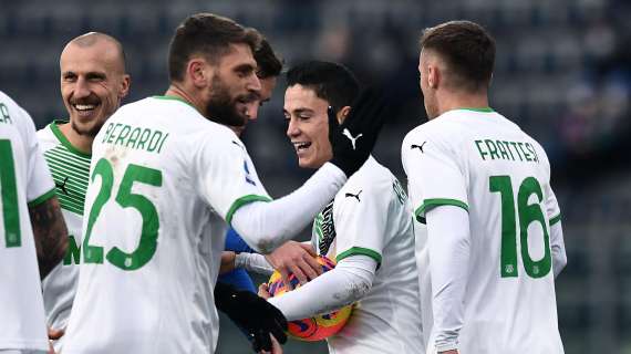 Inter-Sassuolo 0-1, Raspadori gela Handanovic: ospiti avanti al 9'