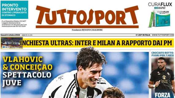 "Inter da proteggere nel momento più difficile": l'apertura dell'edizione odierna di Tuttosport