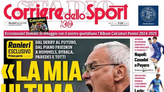 "Allarme Inter, c'è qualcosa che non va": l'apertura del Corriere dello Sport di oggi