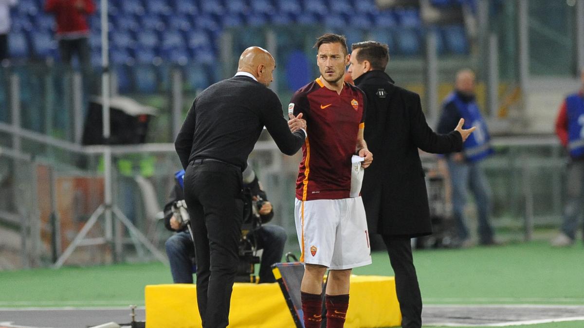 Totti: "Spalletti alla Juve? La Juventus farebbe bene a prenderlo"