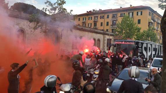 Scontri Spezia-Napoli, cinque tifosi arrestati in flagranza di reato
