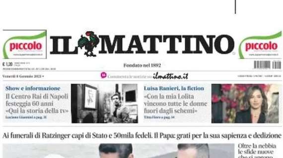 Il Mattino: "Volata Scudetto, il triplo assalto non spaventa il Napoli"