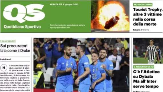 QS sul mercato nerazzurro: "C'è l'Atletico su Dybala, ma all'Inter serve tempo"