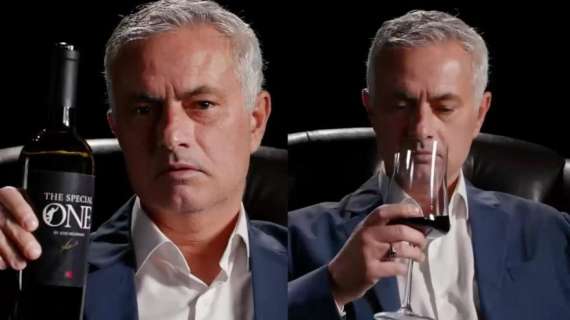 Non solo calcio: Mourinho versione imprenditore, ecco le bottiglie "Special One"