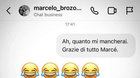 Brozovic a Biasin: "Tutti mi salutano, ma non ho parlato con nessuno"