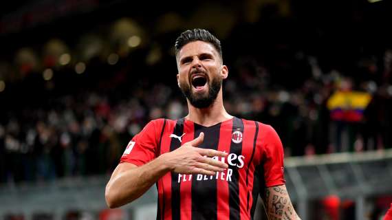 Milan, Giroud: "Nel derby eravamo sicuri di ribaltare il risultato nella ripresa"