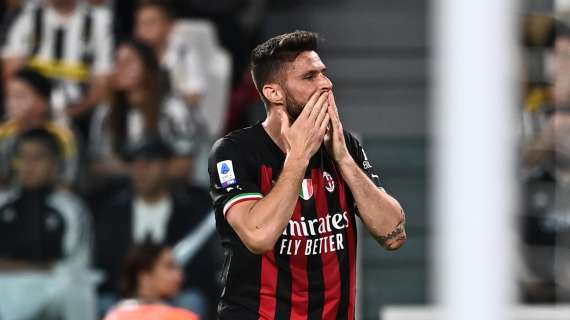 Il Milan espugna lo Stadium: decide Giroud, Juventus battuta 1-0