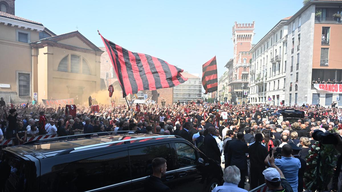 Marotta ai funerali di Baresi: "Dev'essere un esempio per il suo senso d'appartenenza"