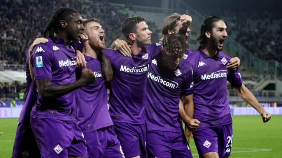 La Fiorentina aggancia l'Atalanta, chance per l'Inter. La classifica aggiornata